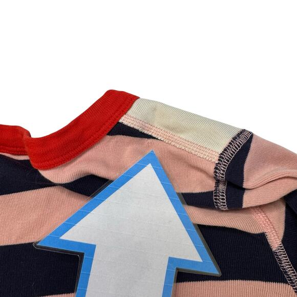 HANNA ANDERSSON Winter Cat Long Sleeve Pajama Top Size 14 160 Kitty Pink *READ* - Picture 4 of 4